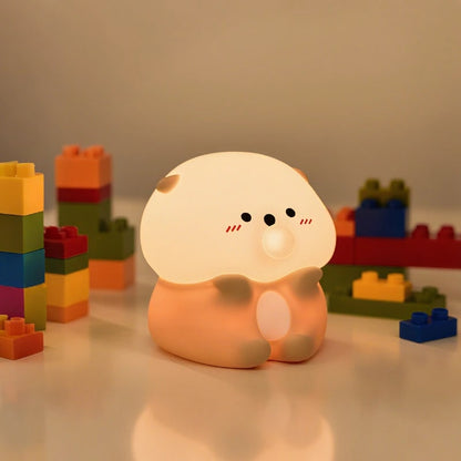 Night Light Kids Rechargeable Dimmable Animal Bedside Lamp - Image 32
