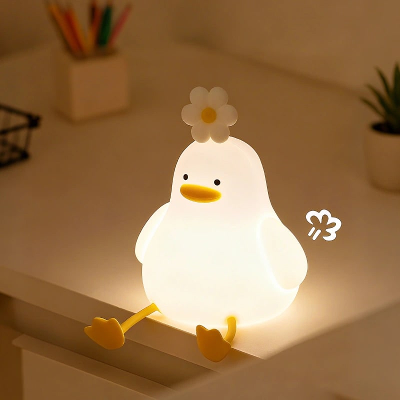 Night Light Kids Rechargeable Dimmable Animal Bedside Lamp - Image 35