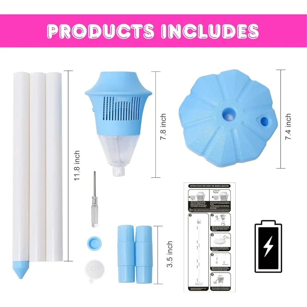 Outdoor Automatic Bubble Maker Lithium Battery Operated - Image 7
