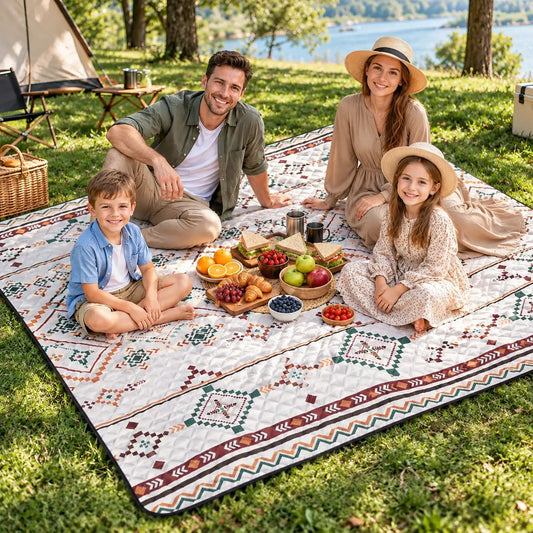 Picnic Outdoor Travel Blanket Foldable Portable Camping