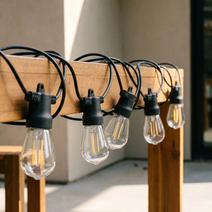 Outdoor String Lights Solar Powered Decorative Lighting - Image 1