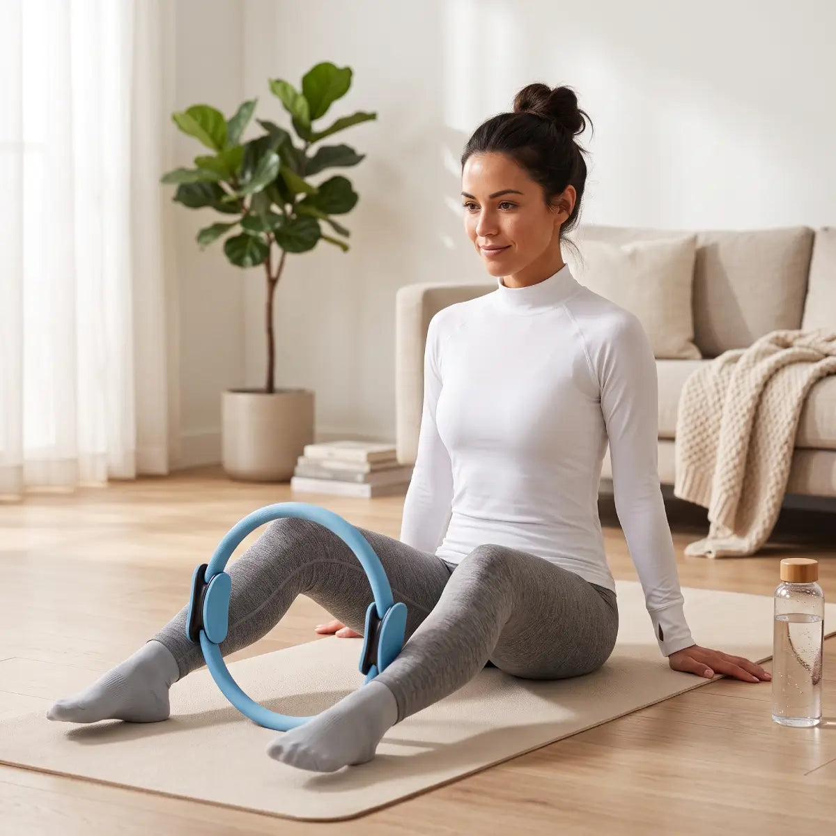 Pilates Ring Fitness Ring Core Strength Training Exercise Ring