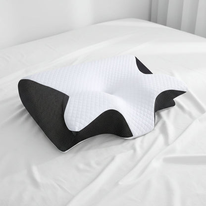 Pillow Side Sleepers Memory Foam Ergonomic Design - Image 1