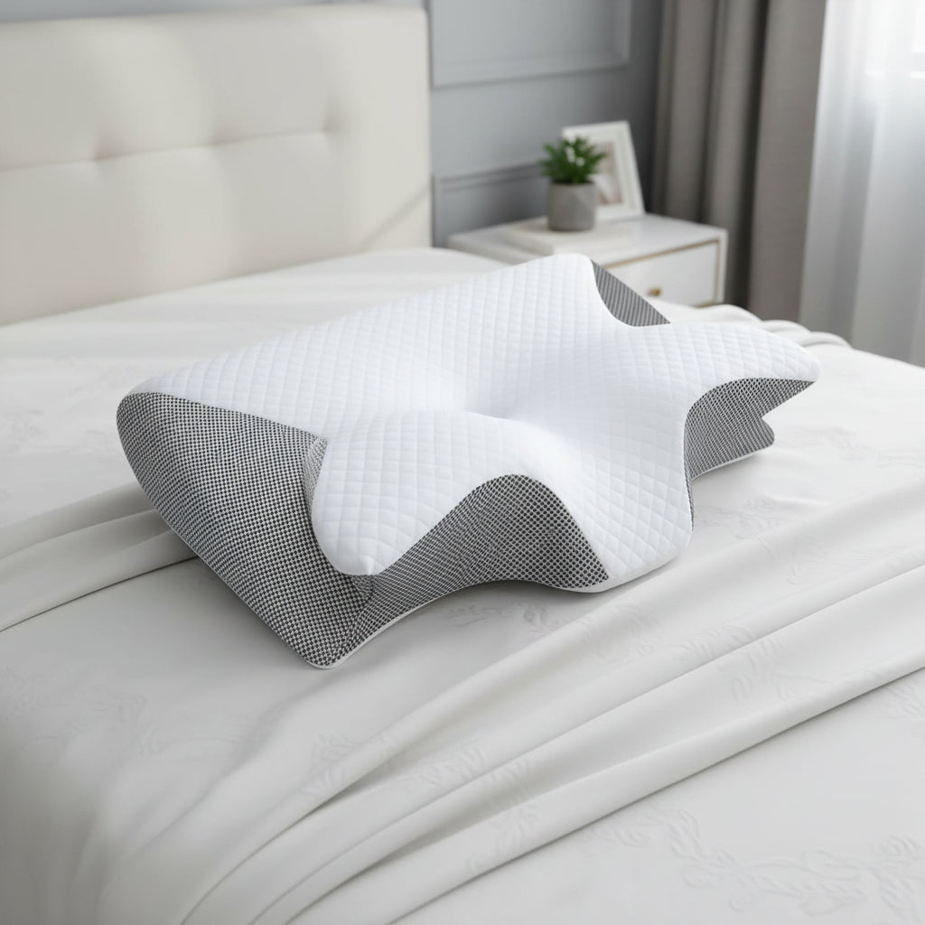 Pillow Side Sleepers Memory Foam Ergonomic Design - Image 7