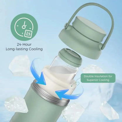 Portable Breast Milk Cooler Insulated Container