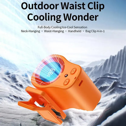 Portable Desk Fan Clip-On Outdoor Usb Rechargeable Fan