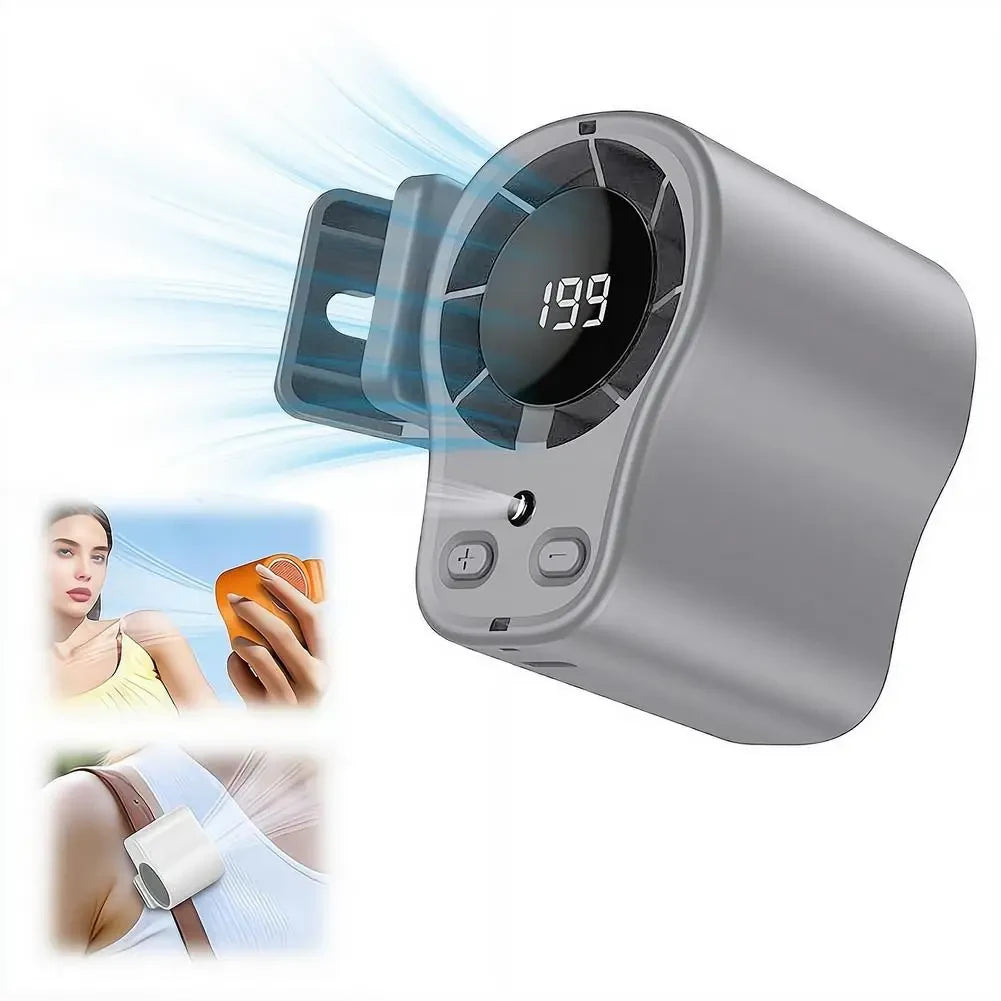 Portable Desk Fan Clip-On Outdoor Usb Rechargeable Fan - Image 8