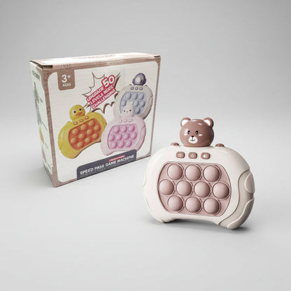 Portable Game Console Pop It Reflex Game Fun Push Bubble Toy - Image 6