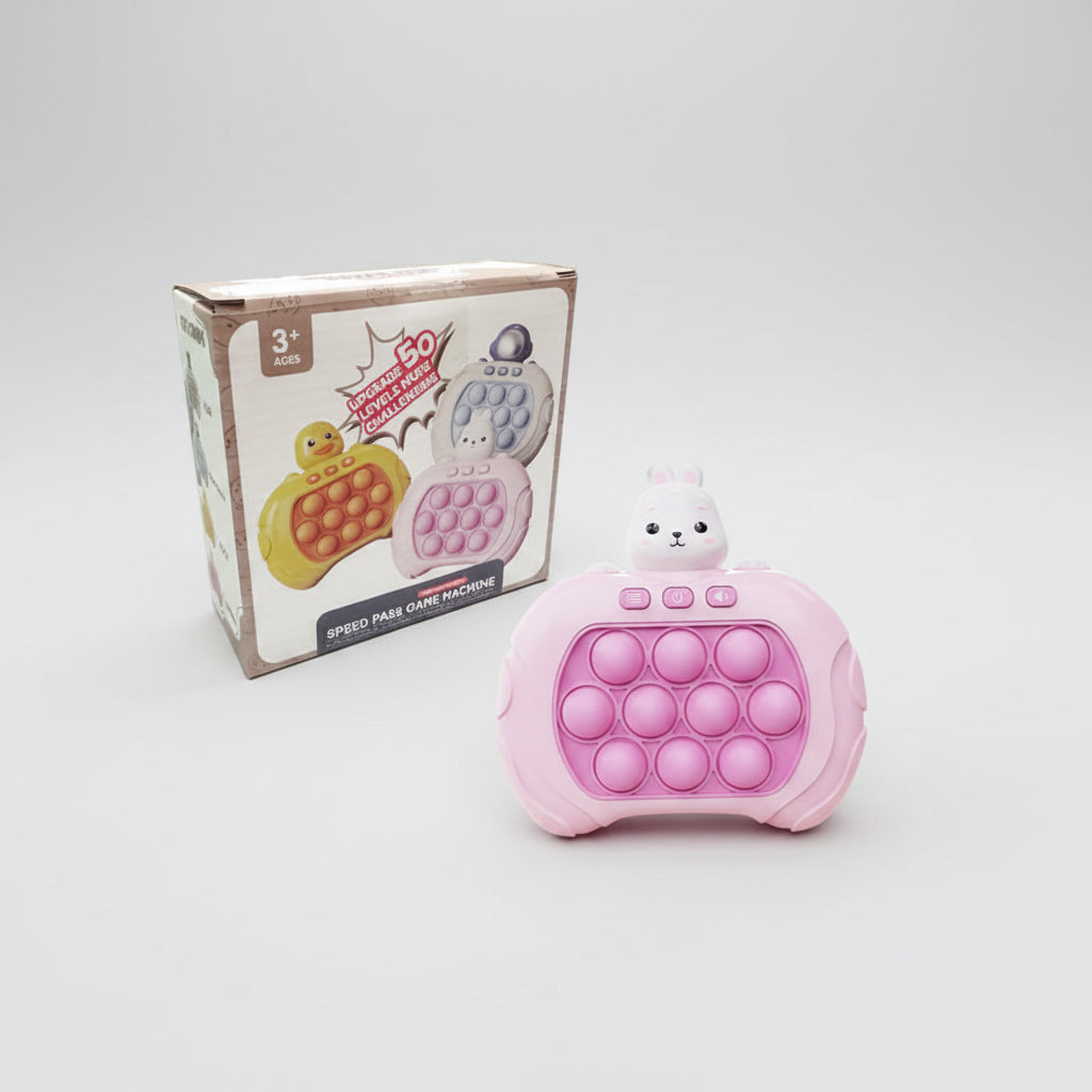 Portable Game Console Pop It Reflex Game Fun Push Bubble Toy - Image 9