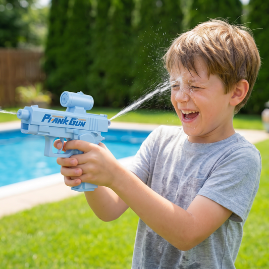 Prank Water Gun Kids Toy Double Sided Splash Shooter - Image 1