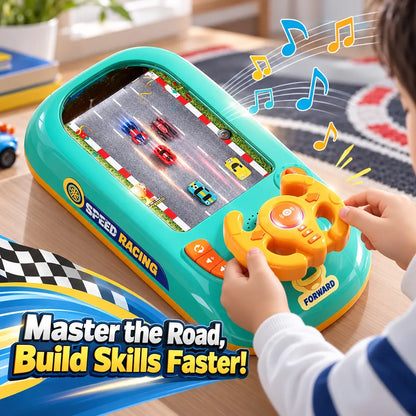 Racing Game Console Interactive Steering Wheel Toy