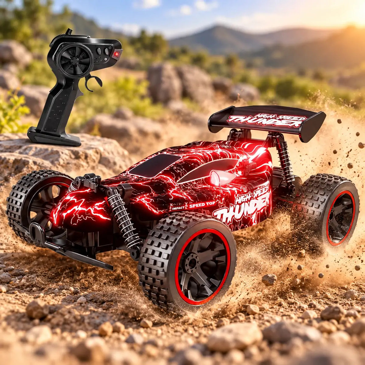 High-Speed RC Off-Road Buggy