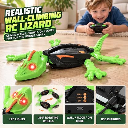 Wall Climbing RC Gecko Lizard Toy