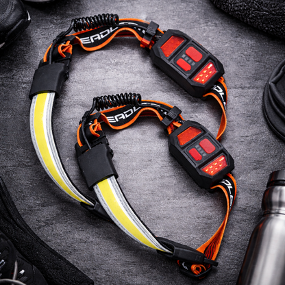 Rechargeable Headlamp Set LED Outdoor Use - Image 1