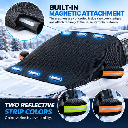 Windshield Snow Cover Magnetic Oxford Fabric Ice Protection