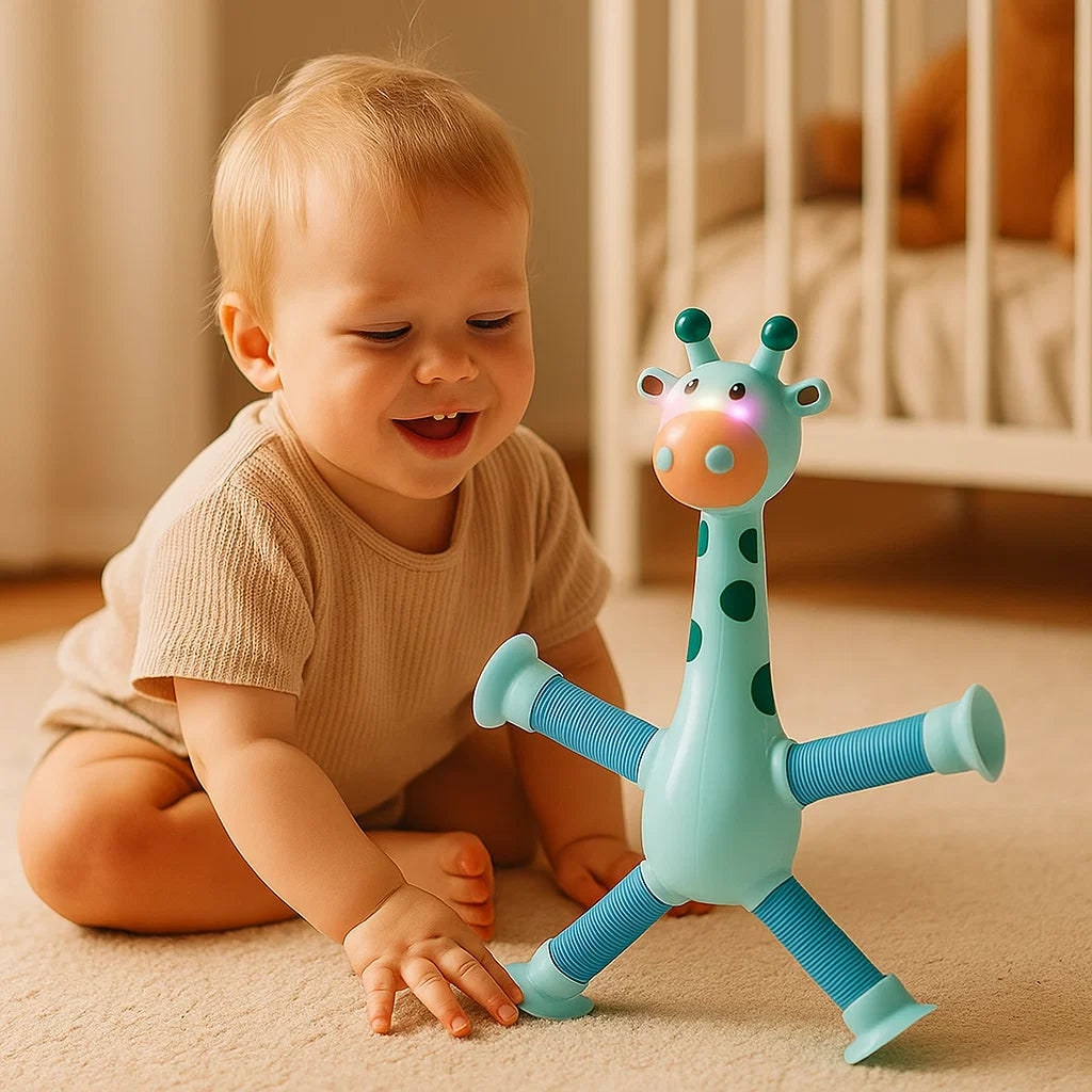 Sensory Toy Educational Toddlers Interactive Giraffe - Image 8