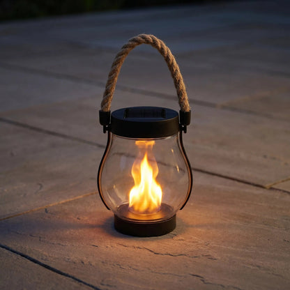 Solar Powered Lantern Outdoor Light Hanging Pathway - Image 1