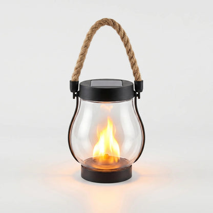 Solar Powered Lantern Outdoor Light Hanging Pathway