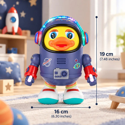 Dancing Astronaut Duck Interactive Toy