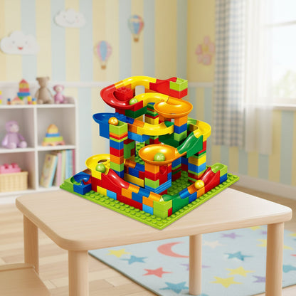 Storespy Marble Run Toys Track Set Stem Builder - Image 1