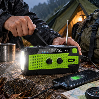 Emergency Radio Hand Crank Portable Survival Device