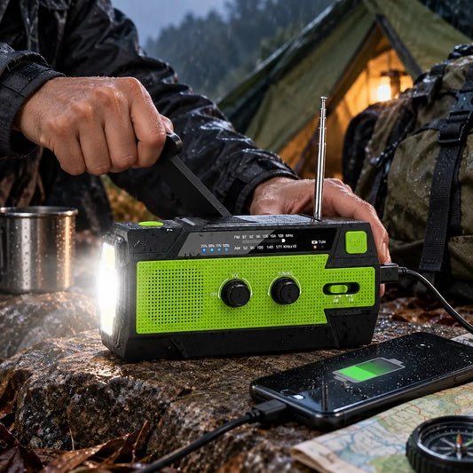 Emergency Radio Hand Crank Portable Survival Device