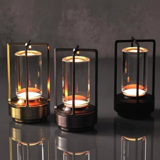 Table Lamp Rechargeable Battery Cordless Outdoor Lantern