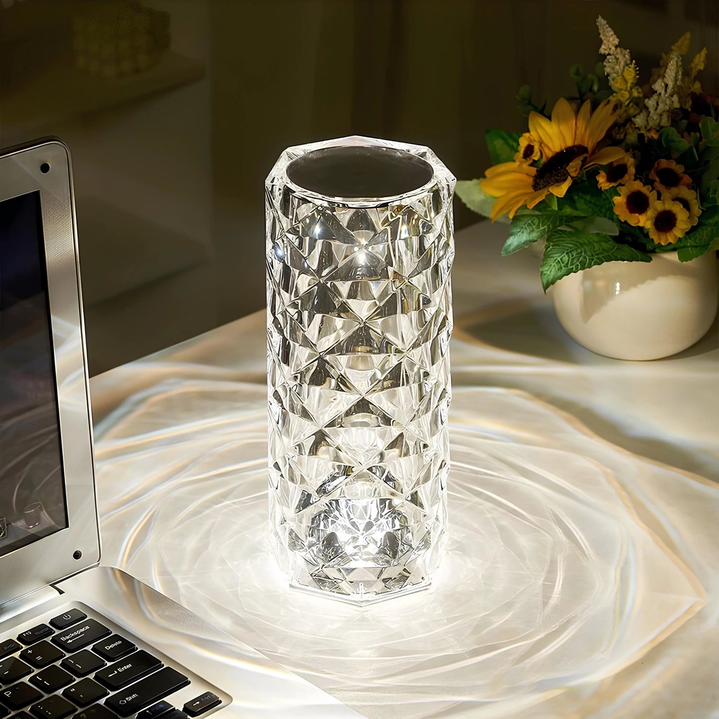 Table Lamp Touch Control Modern Dimmable Rechargeable Mood Light - Image 1