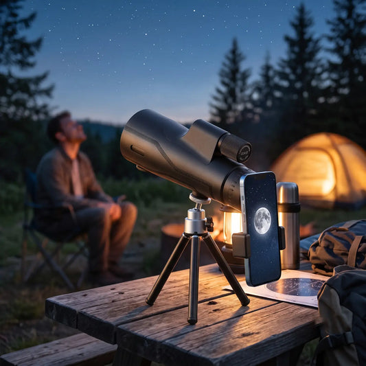 Portable Telescope Stargazing High Resolution Design