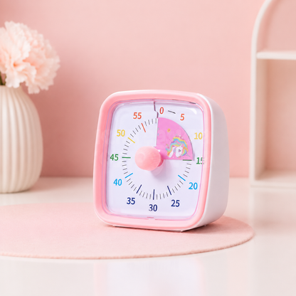 Toddler Timer Colorful Design Learning Time Management Compact Timer