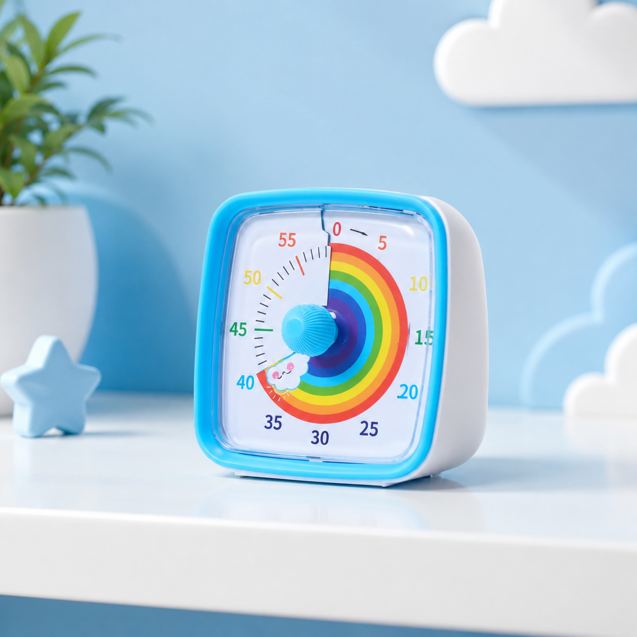Toddler Timer Colorful Design Learning Time Management Compact Timer