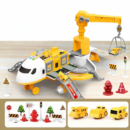 Transformable Airplane Playset Accessories Fun Playtime - Image 5