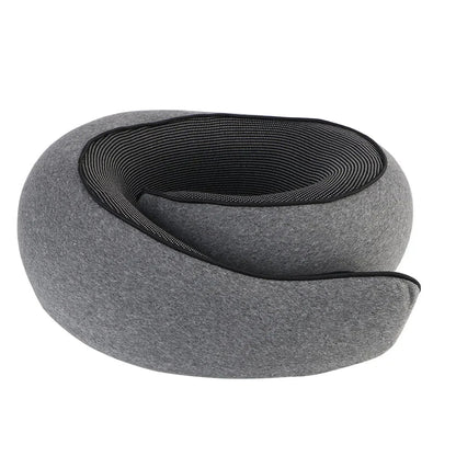 Travel Neck Pillow Memory Foam U-Shaped Neck Roll - Image 7