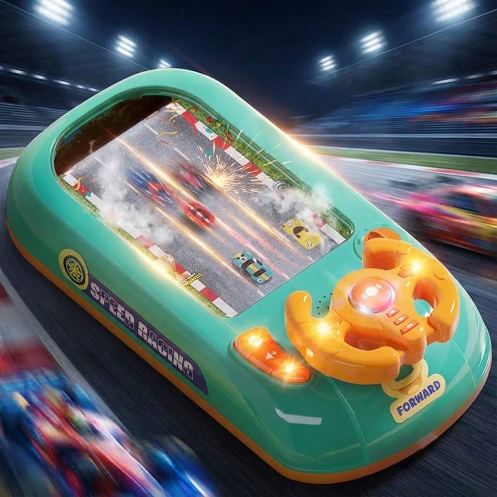 Racing Game Console Interactive Steering Wheel Toy