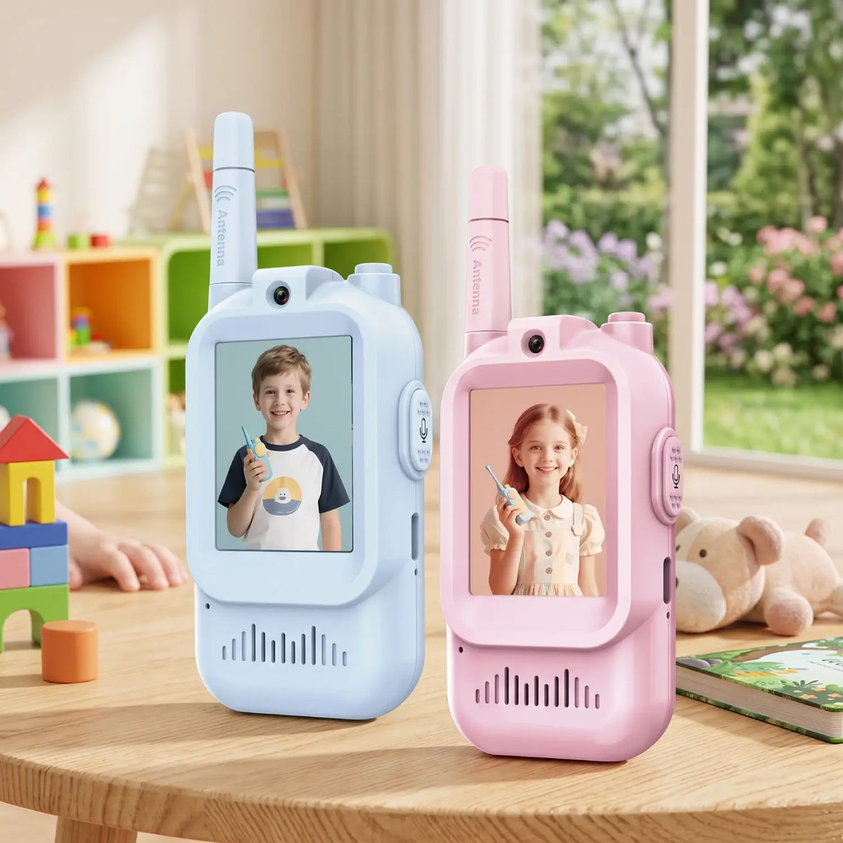 Children's Video Walkie Talkie Rechargeable Camera Toy