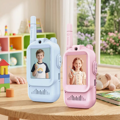 Children's Video Walkie Talkie Rechargeable Camera Toy