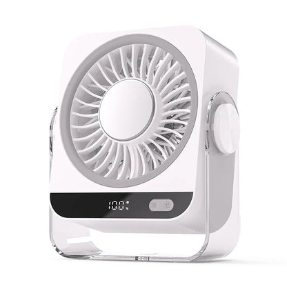 Wall-Mounted Fan Rechargeable Desk Portable Desk Fan - Image 5