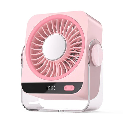 Wall-Mounted Fan Rechargeable Desk Portable Desk Fan - Image 8