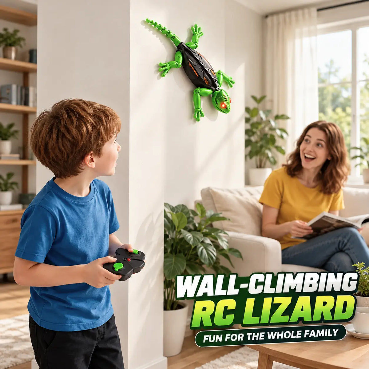 Wall Climbing RC Gecko Lizard Toy