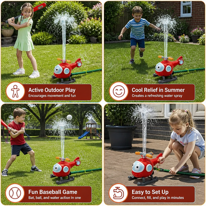 Water Sprinkler Toy Outdoor Summer Fun Playtime Activities