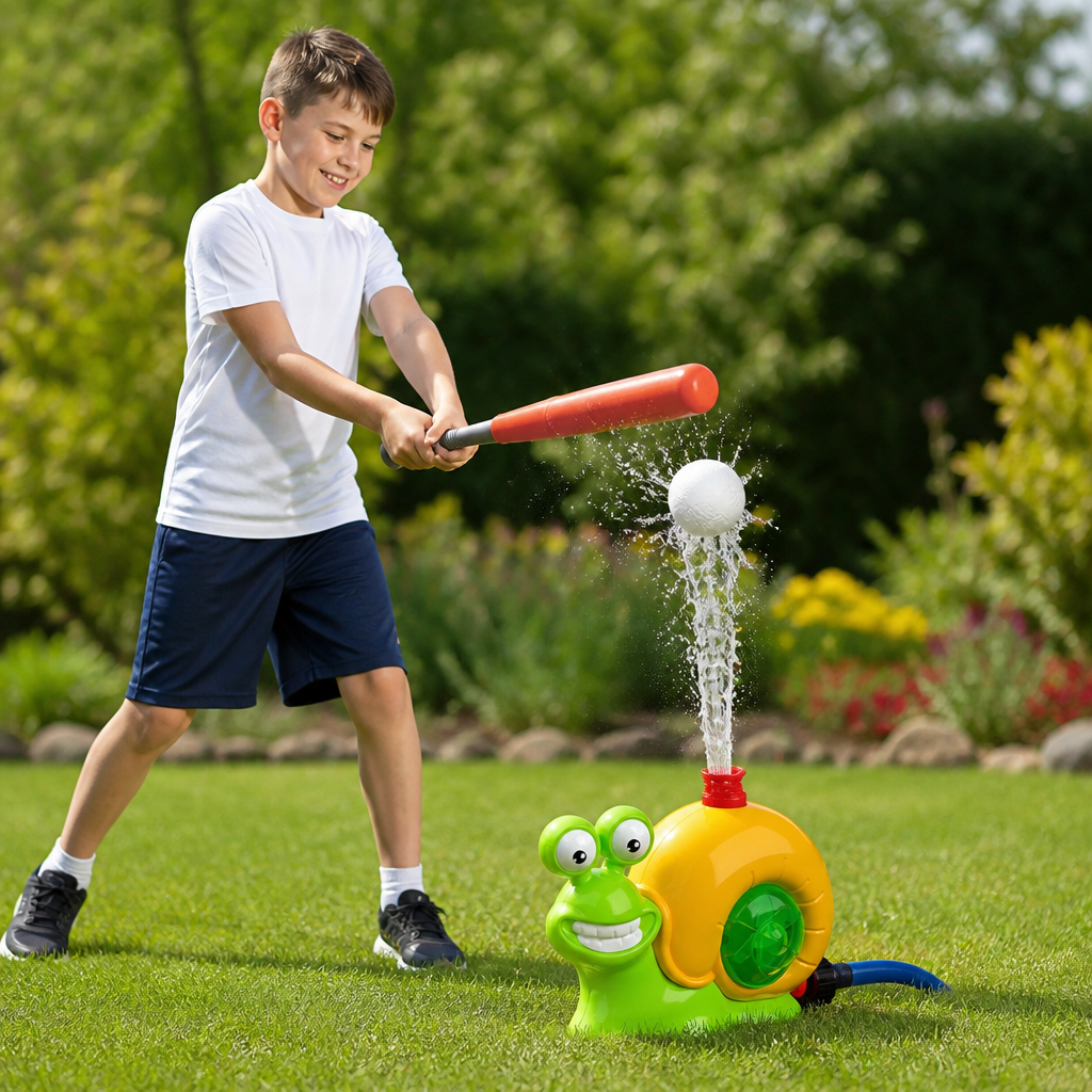 Water Sprinkler Toy Outdoor Summer Fun Playtime Activities - Image 7