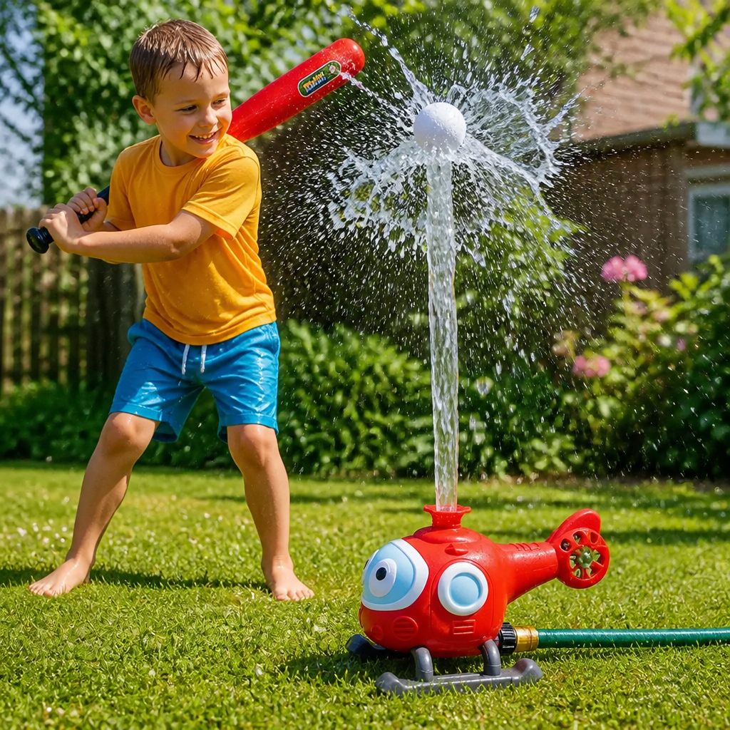 Water Sprinkler Toy Outdoor Summer Fun Playtime Activities - Image 8