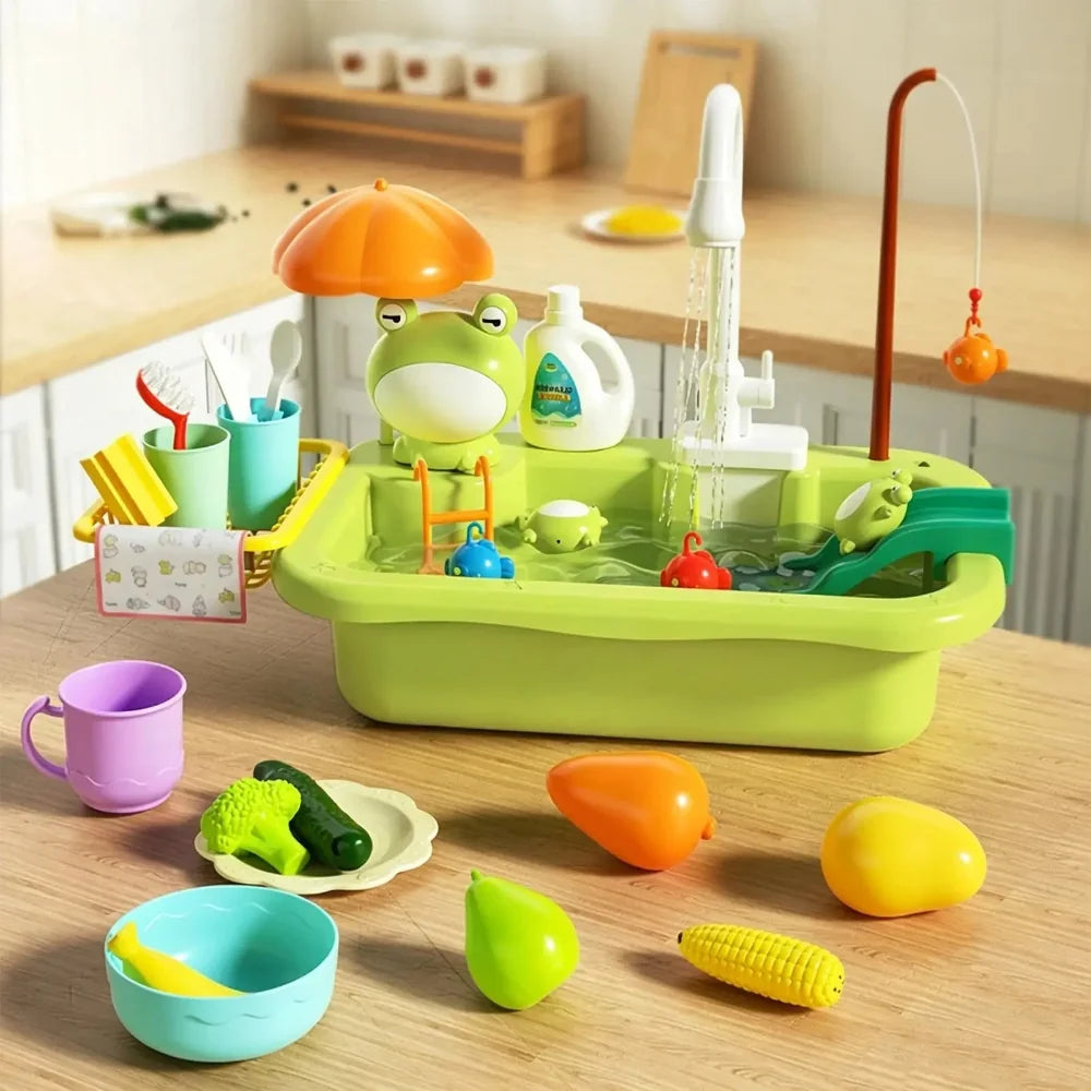 Water Table Pump Fun Playset Outdoor Activity - Image 1