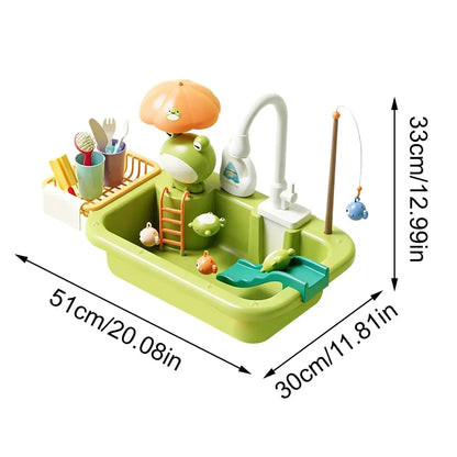 Water Table Pump Fun Playset Outdoor Activity