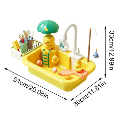 Water Table Pump Fun Playset Outdoor Activity