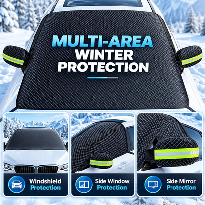Windshield Snow Cover Magnetic Oxford Fabric Ice Protection