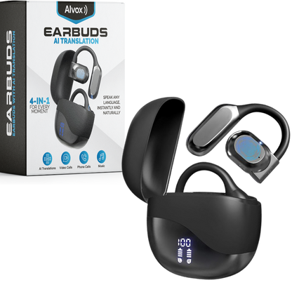 Wireless Earbuds Type C Charging Smart Translation Function