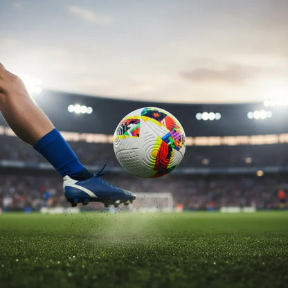 Colorful Size 5 Soccer Ball PU Football Training Outdoor Play