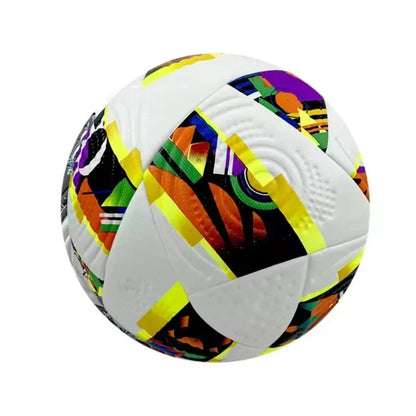Colorful Size 5 Soccer Ball PU Football Training Outdoor Play
